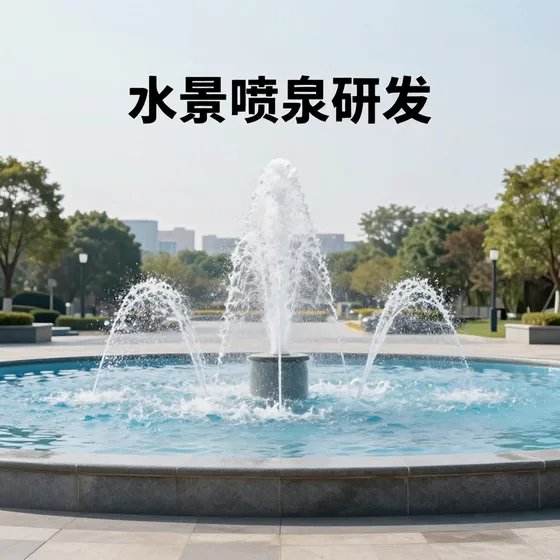 水景喷泉研发